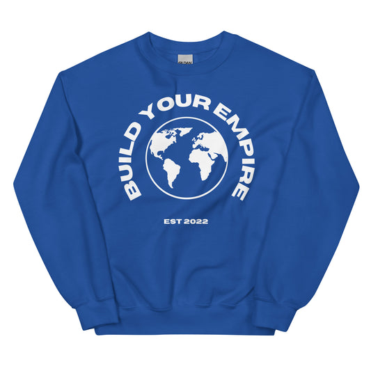 Build Your Empire Sweatshirt - Royal Blue